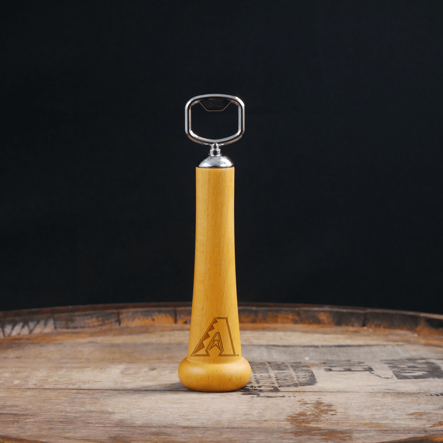 Arizona Diamondbacks "A" Season Opener™ | Baseball Bat Handle Bottle Opener