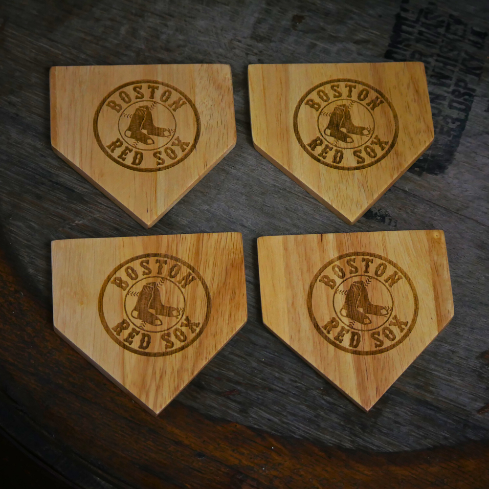Boston Red Sox Dugout Mug® | Wood Coaster