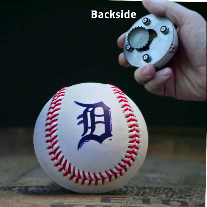 Choose From All 30 MLB Team Cutters - Half Baseball Bottle Opener