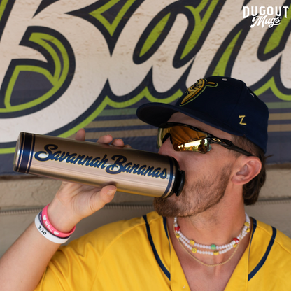 Savannah Bananas "Banana" Dugout Mug® | Stainless Steel Baseball Bat Mug