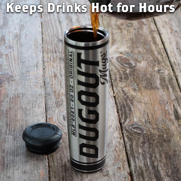 Los Angeles Dodgers Dugout Mug® | Stainless Steel Baseball Bat Mug