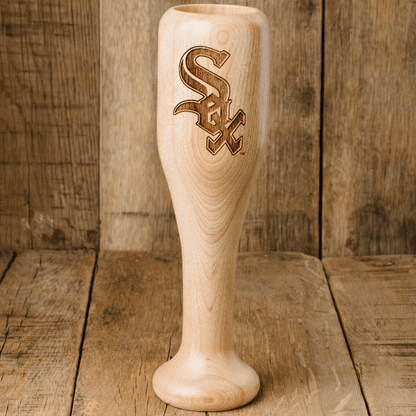 baseball bat wine glass chicago white sox SOX full