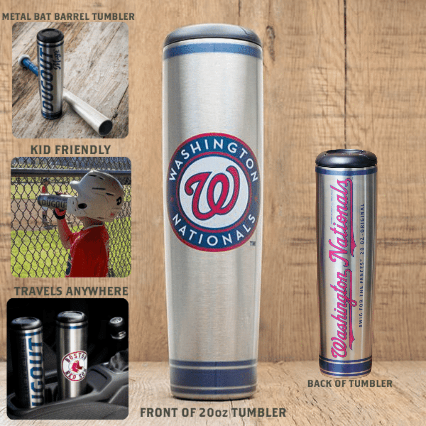 Metal Dugout Mug® | MLB Bat Mug